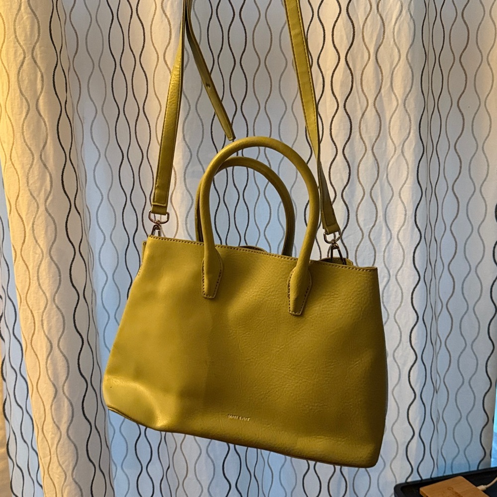 Matt & Nat Chartreuse Handbag